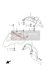 5B2F151100LK, Garde Boue Av, Yamaha, 0